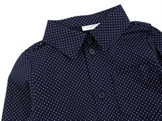 Name It dark sapphire prikket skjorte